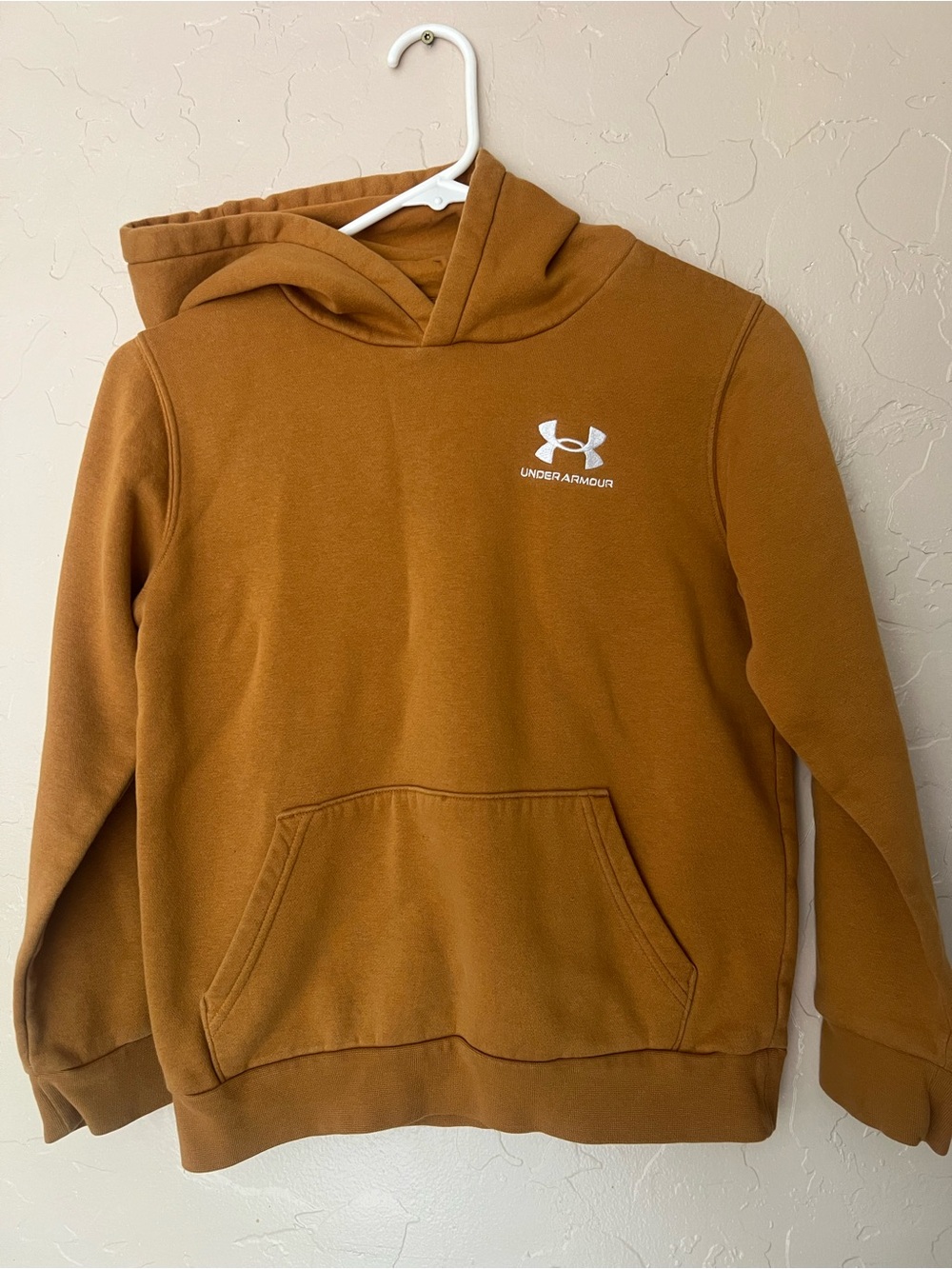 Under Armour Kids Caramel Brown Pullover Hoodie